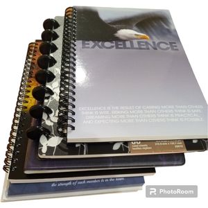 NEW Spiral Bound Notebooks & Variety Journals power quotes Journaling Studying